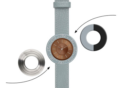 Deja vu watch, Mono Sets, watch CG 130b, Set 1174 CG 130b