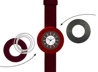 Deja vu watch, Mono Sets, watch CG 130a, Set 1176 CG 130a