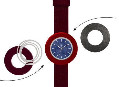 Deja vu watch, Mono Sets, watch CG 251, Set 1176 CG 251