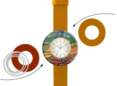 Deja vu Uhr, Mono Sets, Uhr CG 104, Set 1180 CG 104