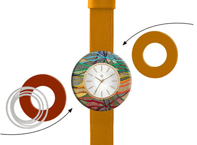 Deja vu Uhr, Mono Sets, Uhr CG 204, Set 1180 CG 204