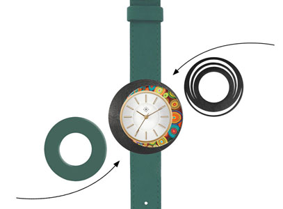 Deja vu Uhr, Mono Sets, Uhr CG 204, Set 1181 CG 204