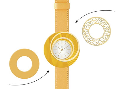 Deja vu watch, Mono Sets, watch CG 204, Set 1182 CG 204