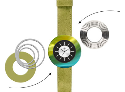 Deja vu watch, Mono Sets, watch CG 106, Set 1183 CG 106