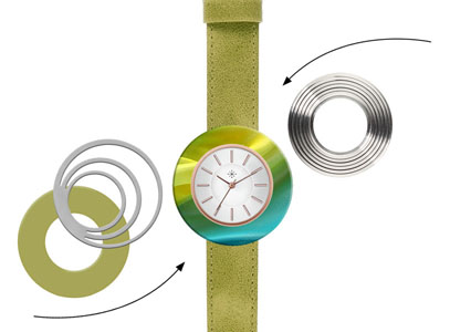 Deja vu watch, Mono Sets, watch CG 224, Set 1183 CG 224