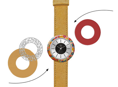 Deja vu watch, Mono Sets, watch CG 105, Set 1184 CG 105