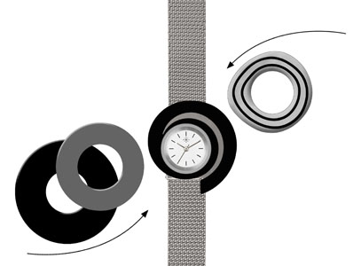 Deja vu watch, Mono Sets, watch C 202, Set 1185 C  202