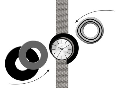 Deja vu watch, Mono Sets, watch CG 108, Set 1185 CG 108