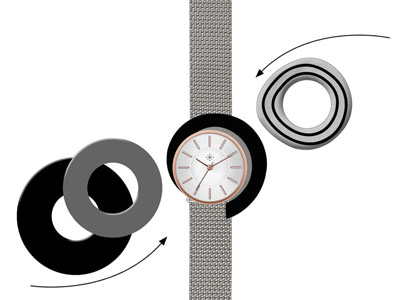 Deja vu watch, Mono Sets, watch CG 224, Set 1185 CG 224