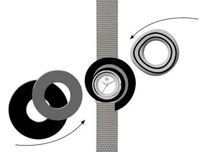 Deja vu watch, Mono Sets, watch CS 107, Set 1185 CS 107