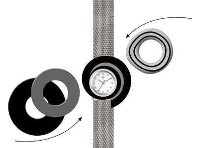 Deja vu watch, Mono Sets, watch CS 201, Set 1185 CS 201