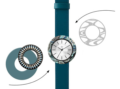 Deja vu watch, Mono Sets, watch CG 108, Set 1186 CG 108