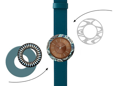 Deja vu watch, Mono Sets, watch CG 130b, Set 1186 CG 130b