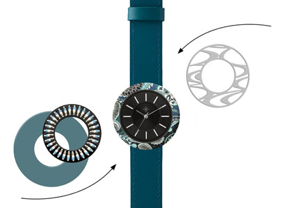 Deja vu watch, Mono Sets, watch CG 218, Set 1186 CG 218