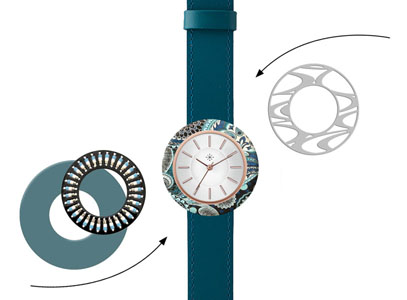 Deja vu watch, Mono Sets, watch CG 224, Set 1186 CG 224