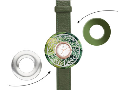 Deja vu Uhr, Sale, Mono Sets, Uhr C 124, Set 1190 C  124