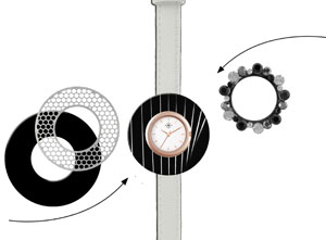 Deja vu Uhr, Sale, Mono Sets, Uhr C 124, Set 1191 C  124