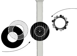 Deja vu Uhr, Mono Sets, Uhr C 206, Set 1191 C  206