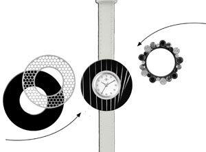 Deja vu watch, Mono Sets, watch CS 201, Set 1191 CS 201