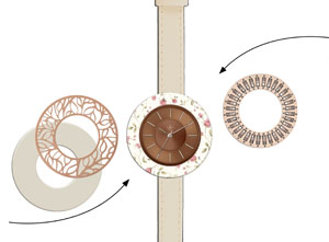 Deja vu Uhr, Sale, Mono Sets, Uhr CG 130b, Set 1194 CG 130b