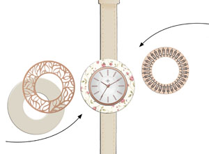 Deja vu watch, Mono Sets, watch CG 124, Set 1194 CG 124