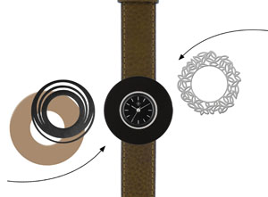 Deja vu watch, Mono Sets, watch C 206, Set 1198 C  206