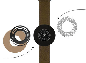 Deja vu watch, Mono Sets, watch C 218, Set 1198 C  218