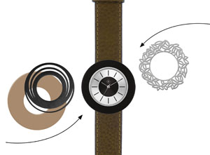 Deja vu watch, Mono Sets, watch CG 105, Set 1198 CG 105