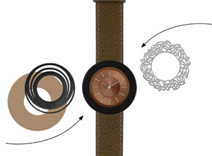 Deja vu watch, Mono Sets, watch CG 130b, Set 1198 CG 130b
