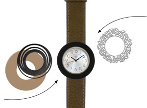 Deja vu watch, Mono Sets, watch CG 215, Set 1198 CG 215