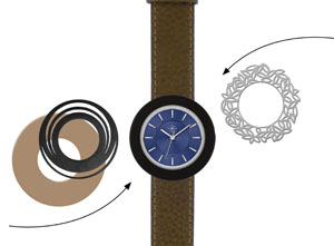 Deja vu watch, Mono Sets, watch CG 251, Set 1198 CG 251