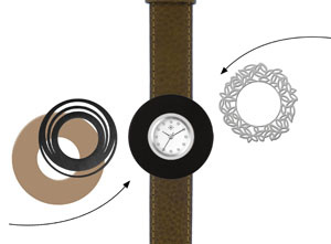 Deja vu watch, Mono Sets, watch CS 201, Set 1198 CS 201