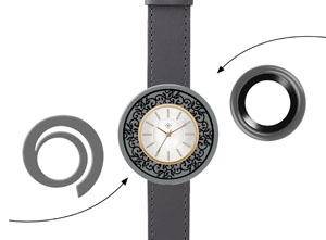 Deja vu Uhr, Mono Sets, Uhr CG 204, Set 1201 CG 204