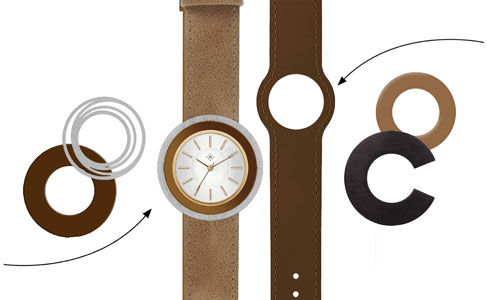 Deja vu watch, Premium Sets, watch CG 204, Set 412 CG 204