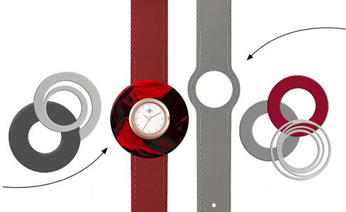 Deja vu Uhr, Sale, Premium Sets, Uhr C 124, Set 414 C  124