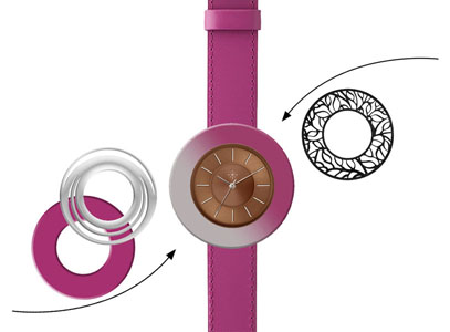 Deja vu watch, Mono Sets, watch CG 130b, Set v24 CG130b