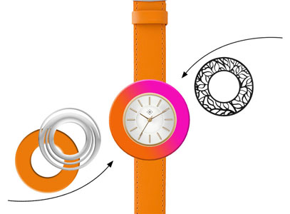 Deja vu watch, Mono Sets, watch CG 204, Set v27 CG204