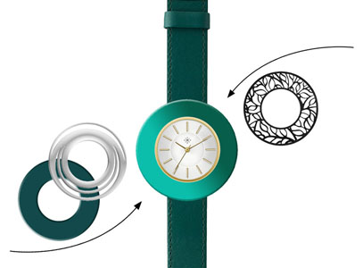 Deja vu Uhr, Mono Sets, Uhr CG 104, Set v3 CG104