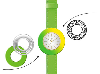 Deja vu Uhr, Mono Sets, Uhr CG 104, Set v34 CG104