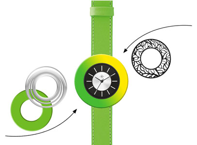 Deja vu watch, Mono Sets, watch CG 106, Set v34 CG106