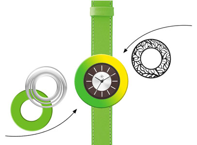 Deja vu watch, Mono Sets, watch CG 130a, Set v34 CG130a