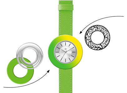 Deja vu watch, Mono Sets, watch CG 202, Set v34 CG202