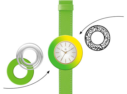 Deja vu watch, Mono Sets, watch CG 204, Set v34 CG204