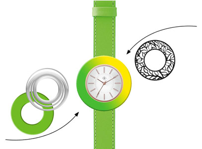 Deja vu watch, Mono Sets, watch CG 224, Set v34 CG224