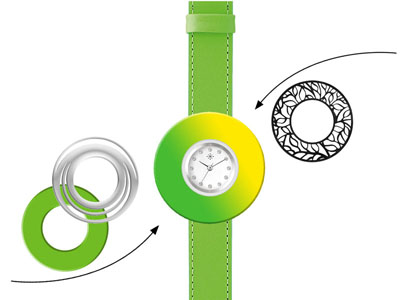 Deja vu watch, Mono Sets, watch CS 201, Set v34 CS201