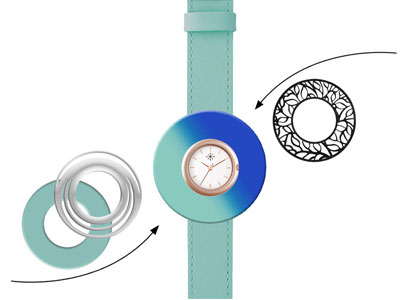 Deja vu Uhr, Mono Sets, Uhr C 124, Set v58 C  124