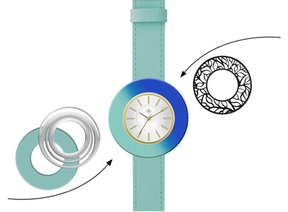 Deja vu Uhr, Mono Sets, Uhr CG 104, Set v58 CG104