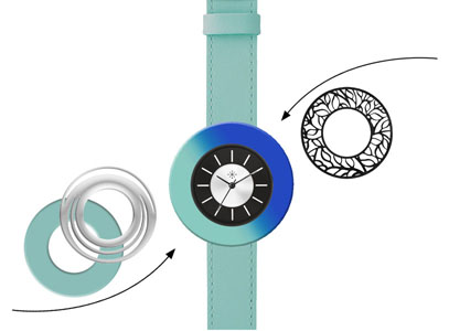 Deja vu watch, Mono Sets, watch CG 106, Set v58 CG106