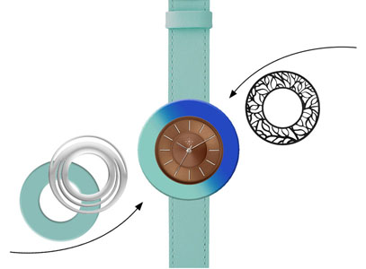 Deja vu watch, Mono Sets, watch CG 130b, Set v58 CG130b