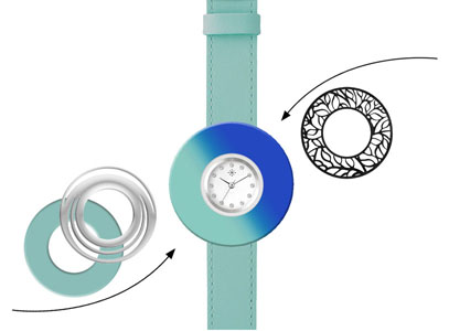 Deja vu watch, Mono Sets, watch CS 201, Set v58 CS201